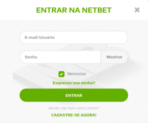 NetBet registro