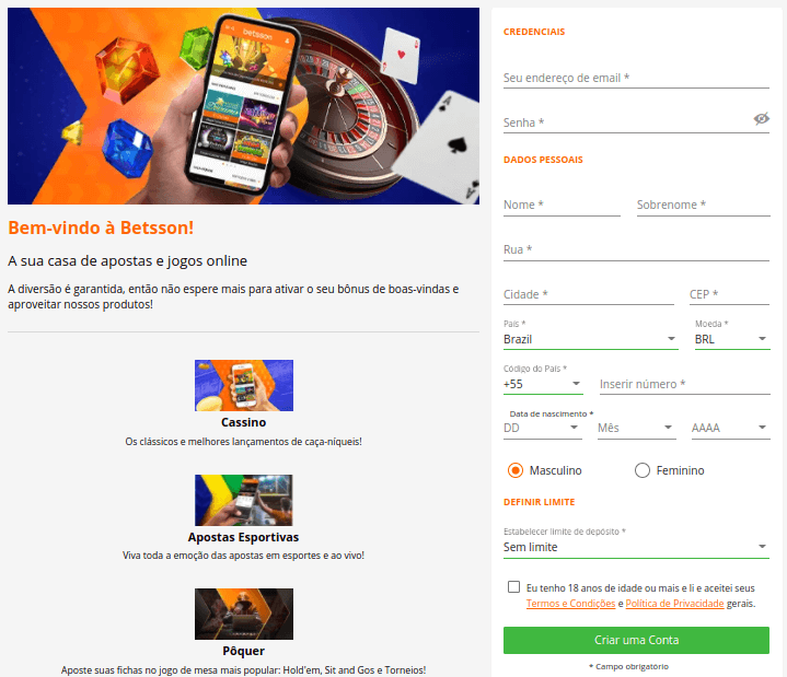 registro Betsson registro Betsson