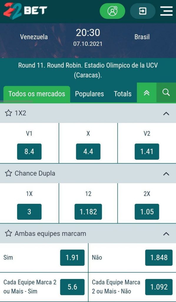 Apostas Venezuela x Brasil Eliminatórias Copa do Mundo 2022 Apostas Venezuela x Brasil Eliminatórias Copa do Mundo 2022