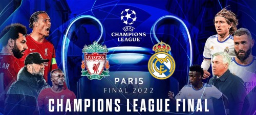 Final Liga dos Campeões 2022 -Liverpool vs Real Madrid