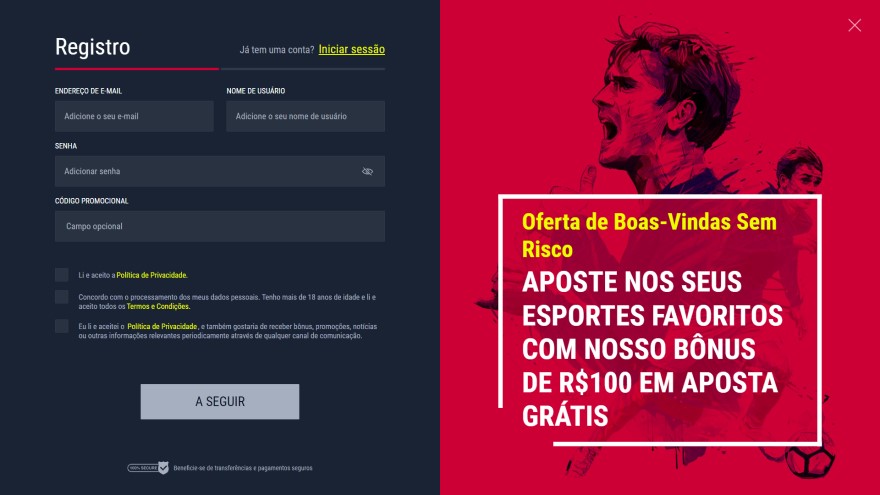 cadastro rabona